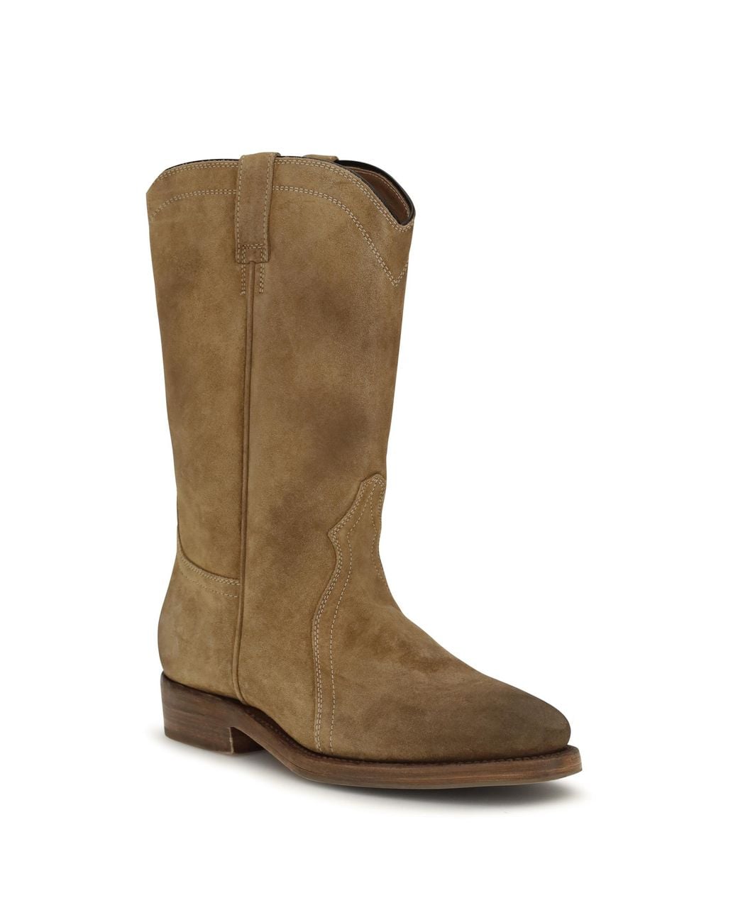 Jil Sander Brown Bruce Suede Ankle Boots