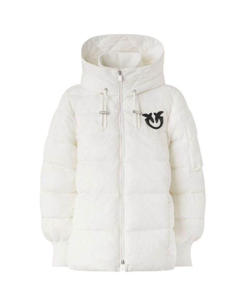 Pinko White Pinko Crusca Down Jacket