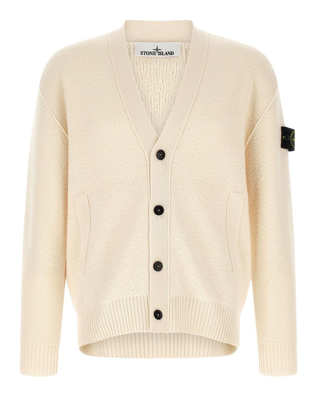 Stone Island Natural '5100010' Cardigan for men