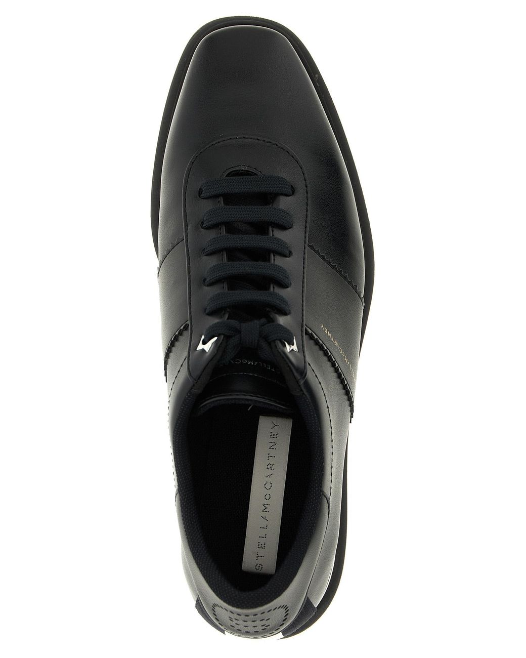 Stella McCartney Black Polyethylene Wedge Sandals