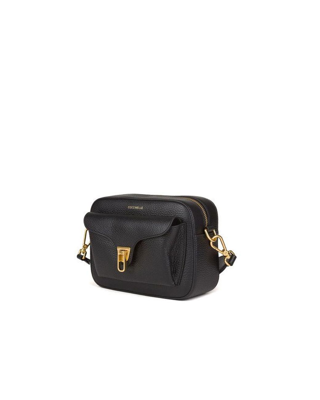 Coccinelle Black Handbag Cowhide