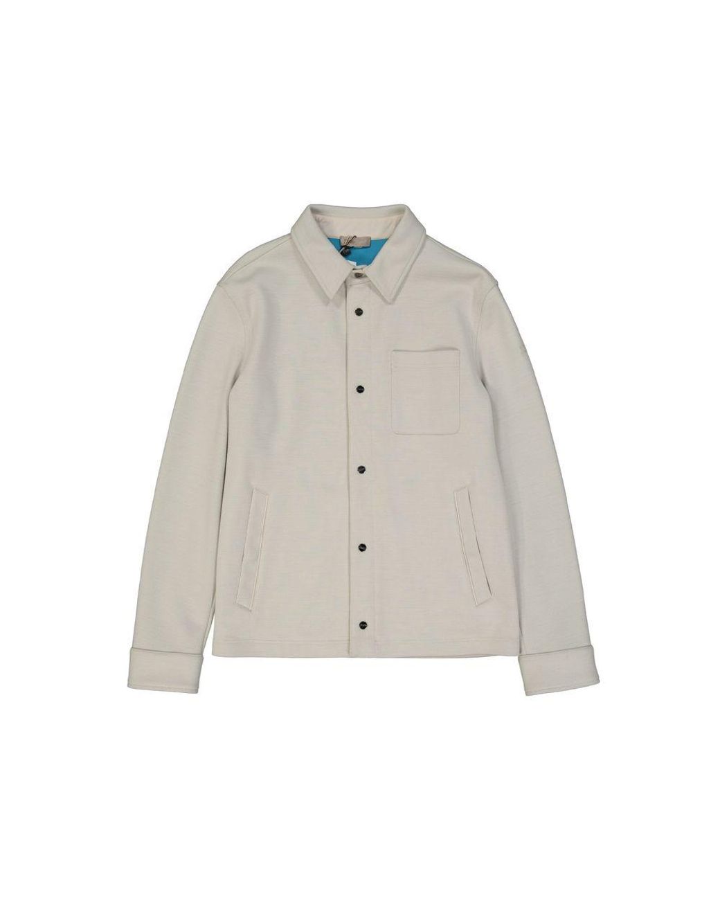 Herno Gray Polyamide Coat for men