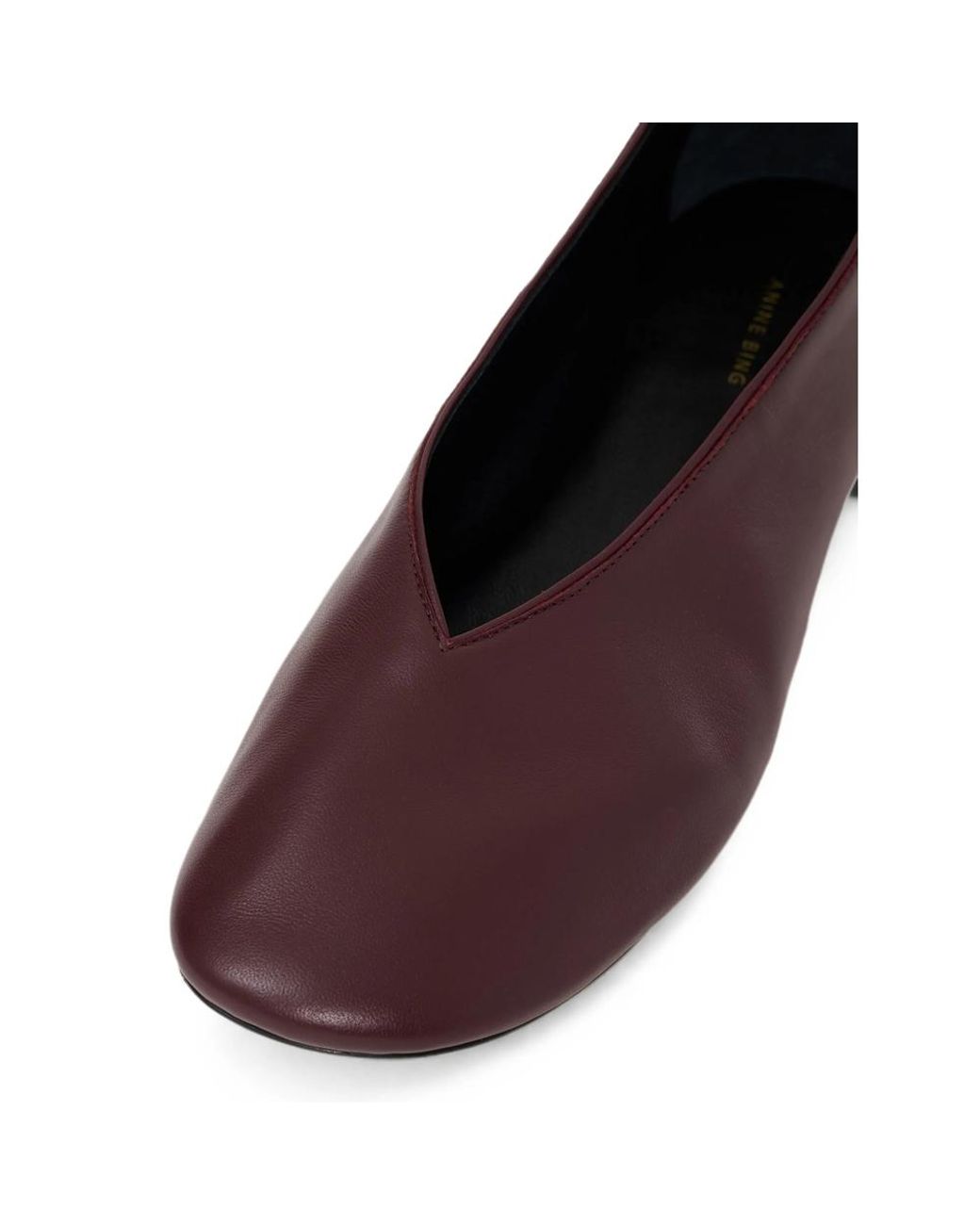 Anine Bing Red Ana Flats