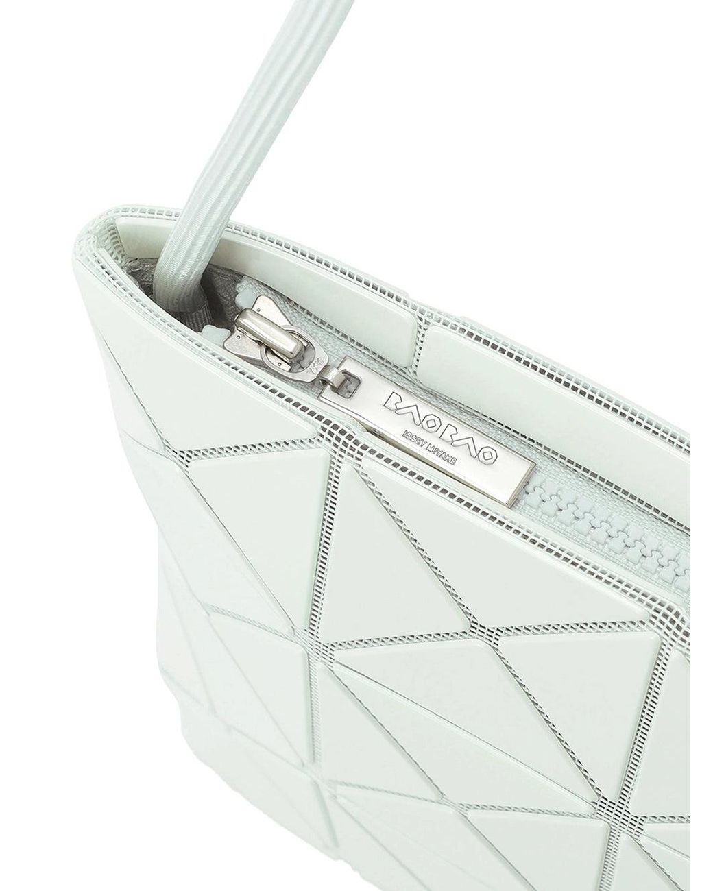 Issey Miyake White Bao Lucent Shoulder Bag
