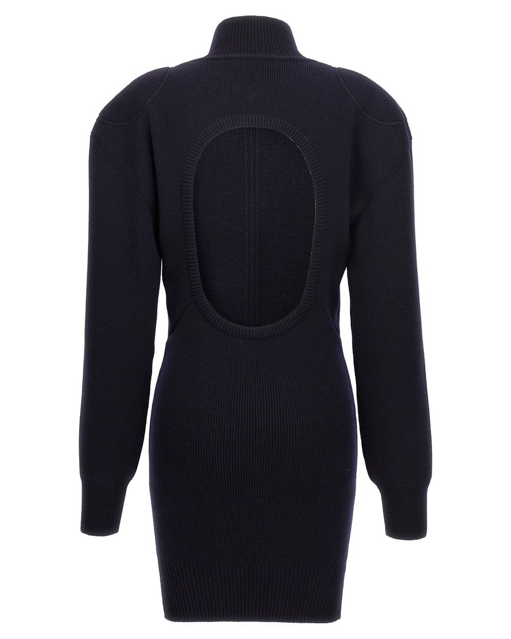 Stella McCartney Blue Wool Midi Skirt