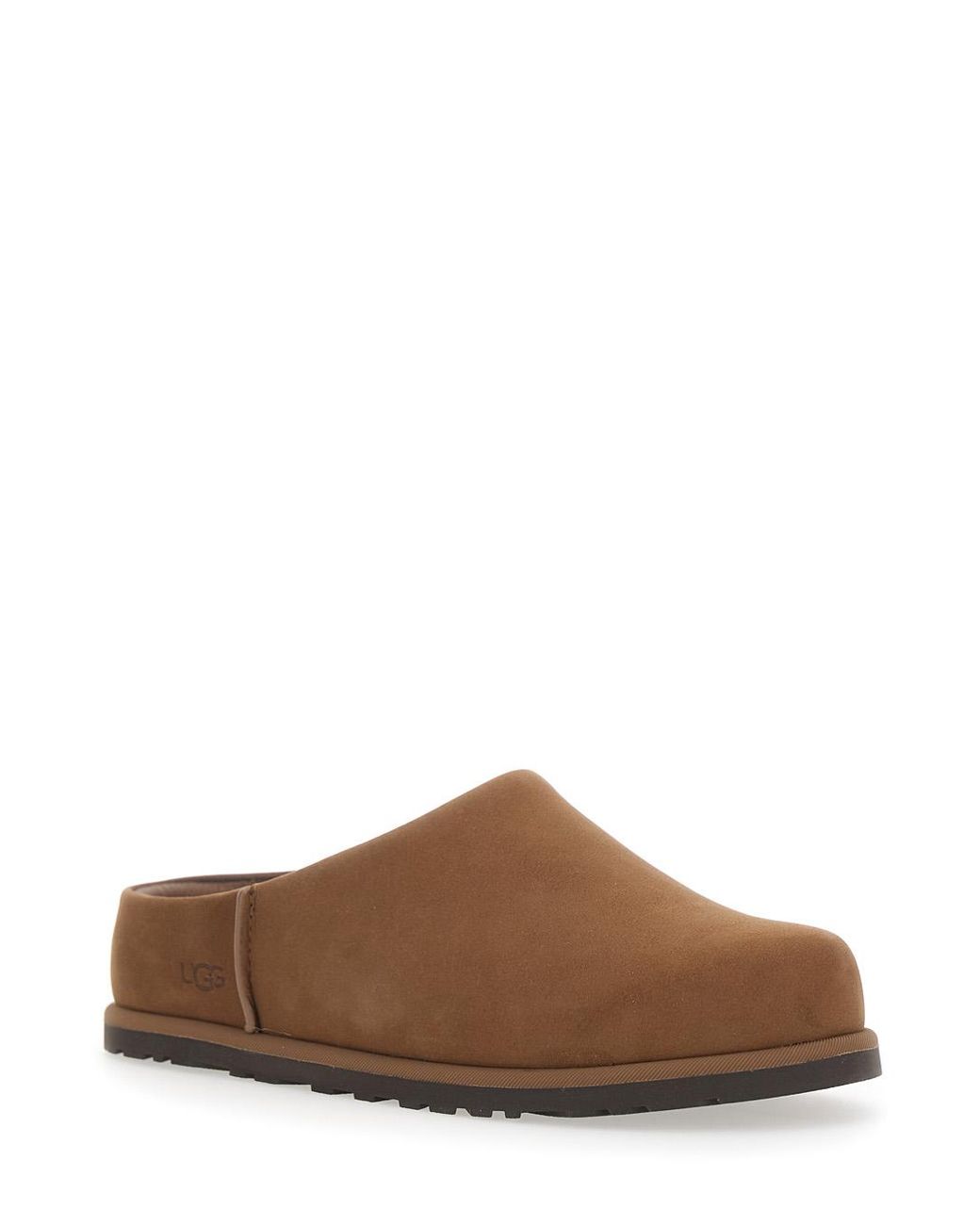 Ugg Brown Mule W Otzo Clog Leather