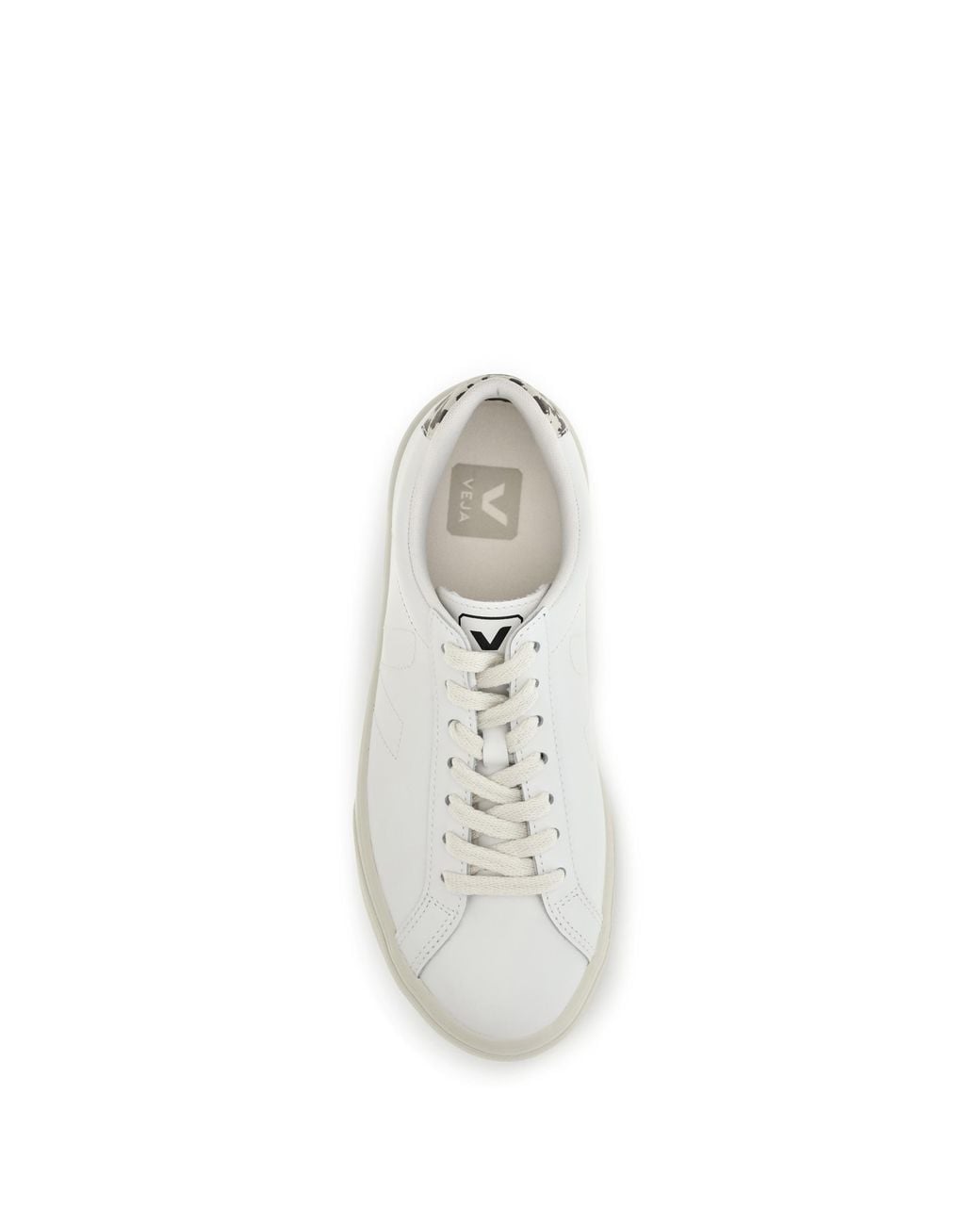 Veja White Leather Esplar Sneakers Calf