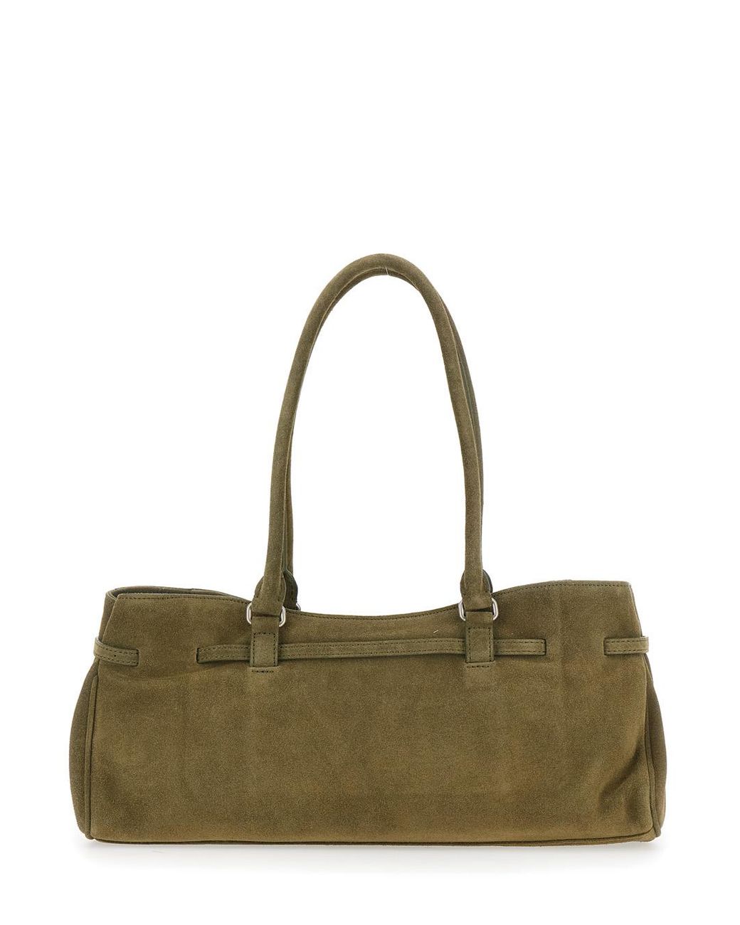 MARGE SHERWOOD Green Shoulder Bag Soft Grandma Leather Cow