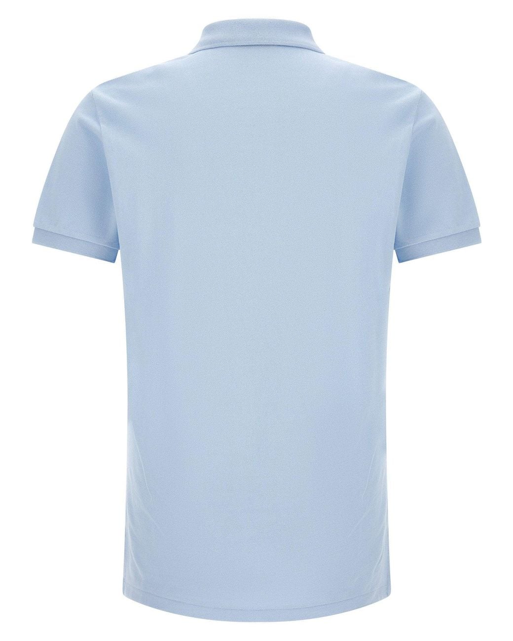 Polo Ralph Lauren Blue Piqué Cotton Polo for men