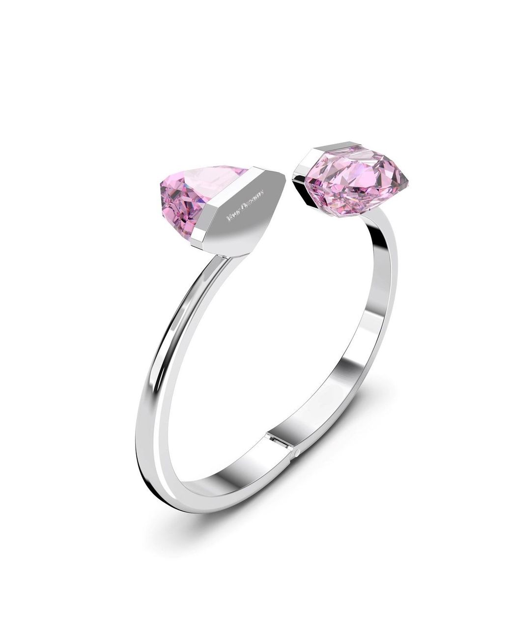 Swarovski Pink Lucent Mini Bangle Bracelet