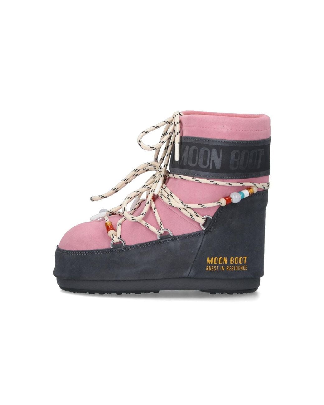 Moon Boot Pink Upper: Cow Suede