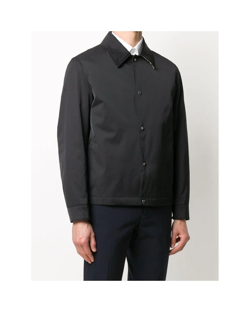 Ferragamo Black Light Jackets for men