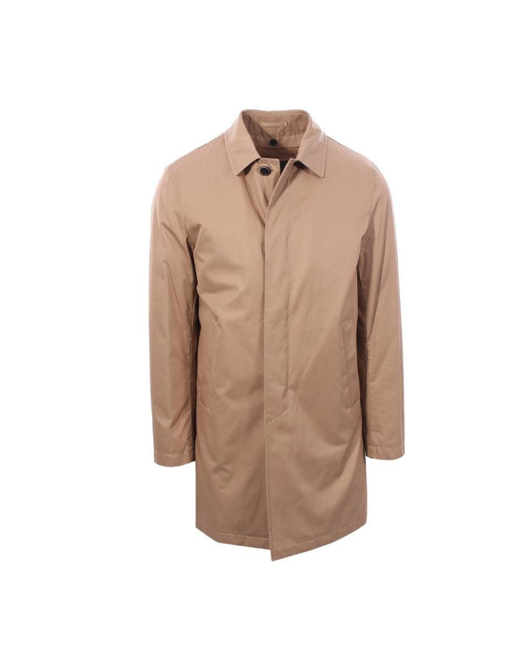 Herno Brown Coat Im0165U-12010-2105 Camel Cream,Tan Clothing for men