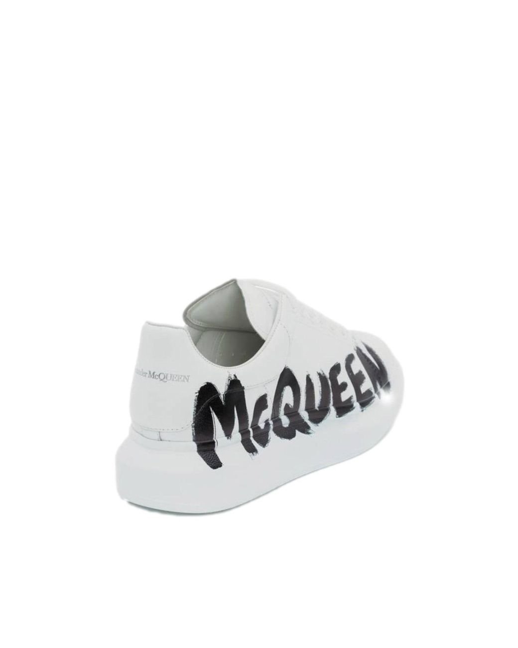 ★alexander mcqueen★ Graffiti Logo Print Man to Man White 6 Alexander McQueen Graffiti T-shirt | White | FARFETCH JO