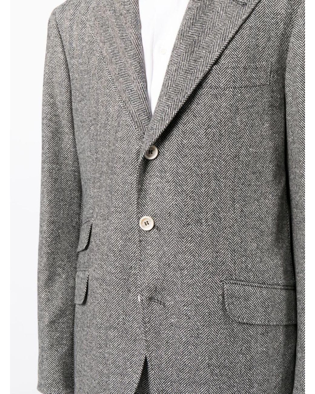 Brunello Cucinelli Gray Suit Mq423Ldwh_C002 for men