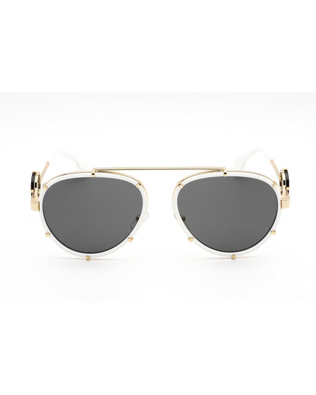 Versace Black Versace Ve2232 Aviator Sunglasses
