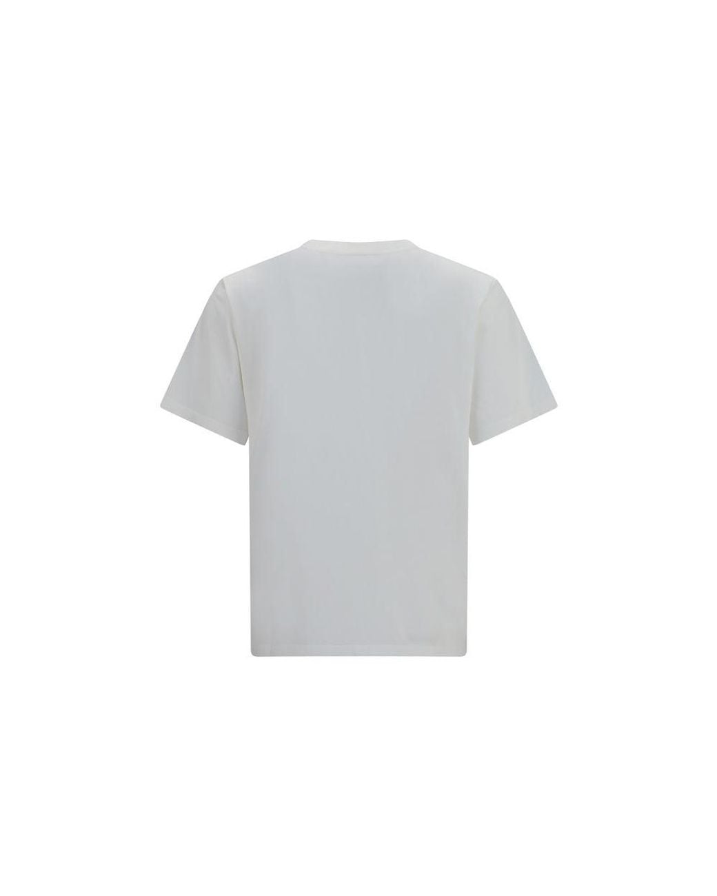 MM6 by Maison Margiela Gray White Cotton T