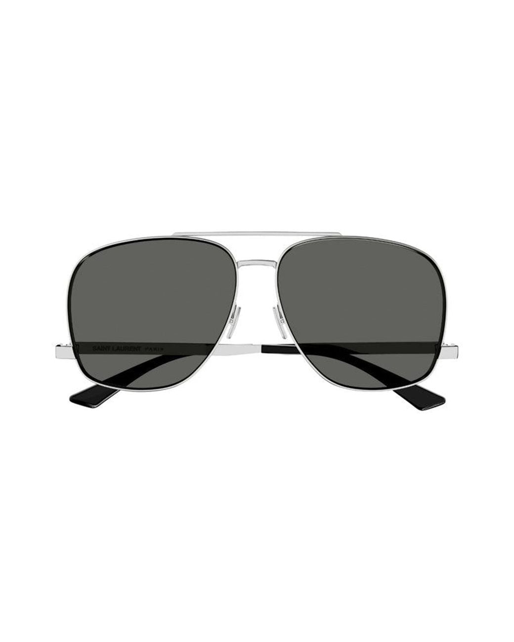 Saint Laurent Black Sunglasses Square Full Rim, Frame And Lens Sl653Fleon001