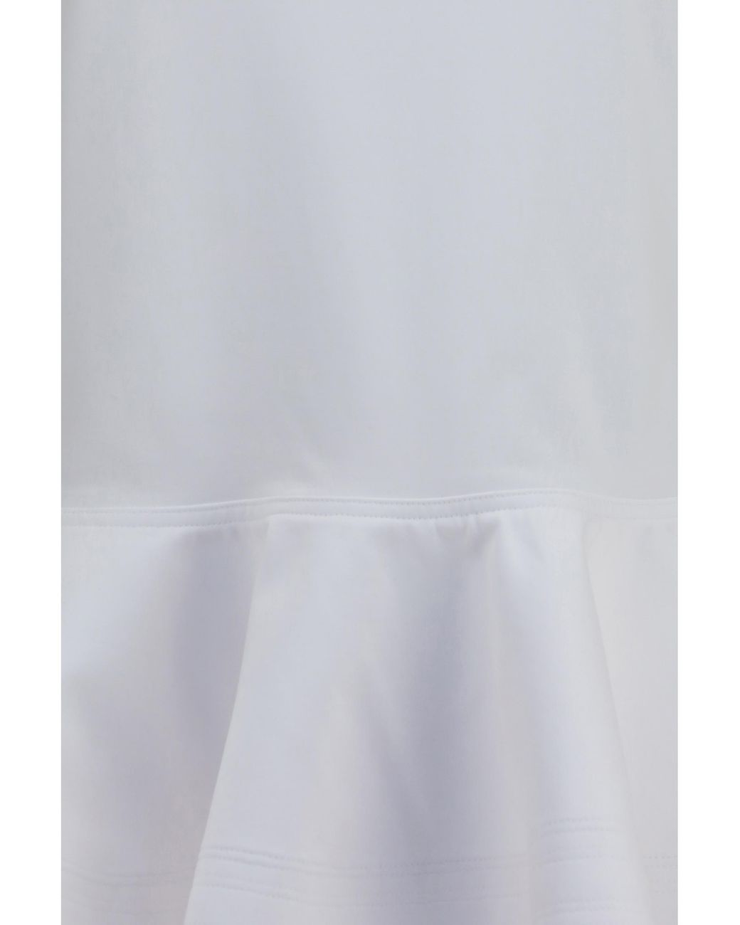 Alaïa White T-Shirt Cotton-Jersey Crinoline T-Shirts & Jerseys