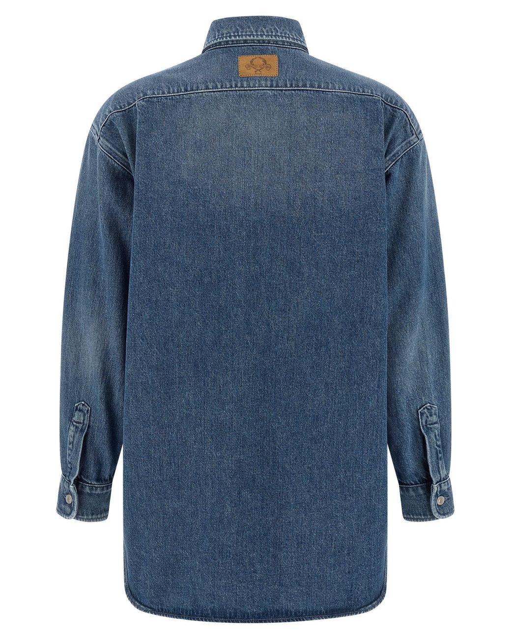 Moschino Blue 'Heart' Shirt