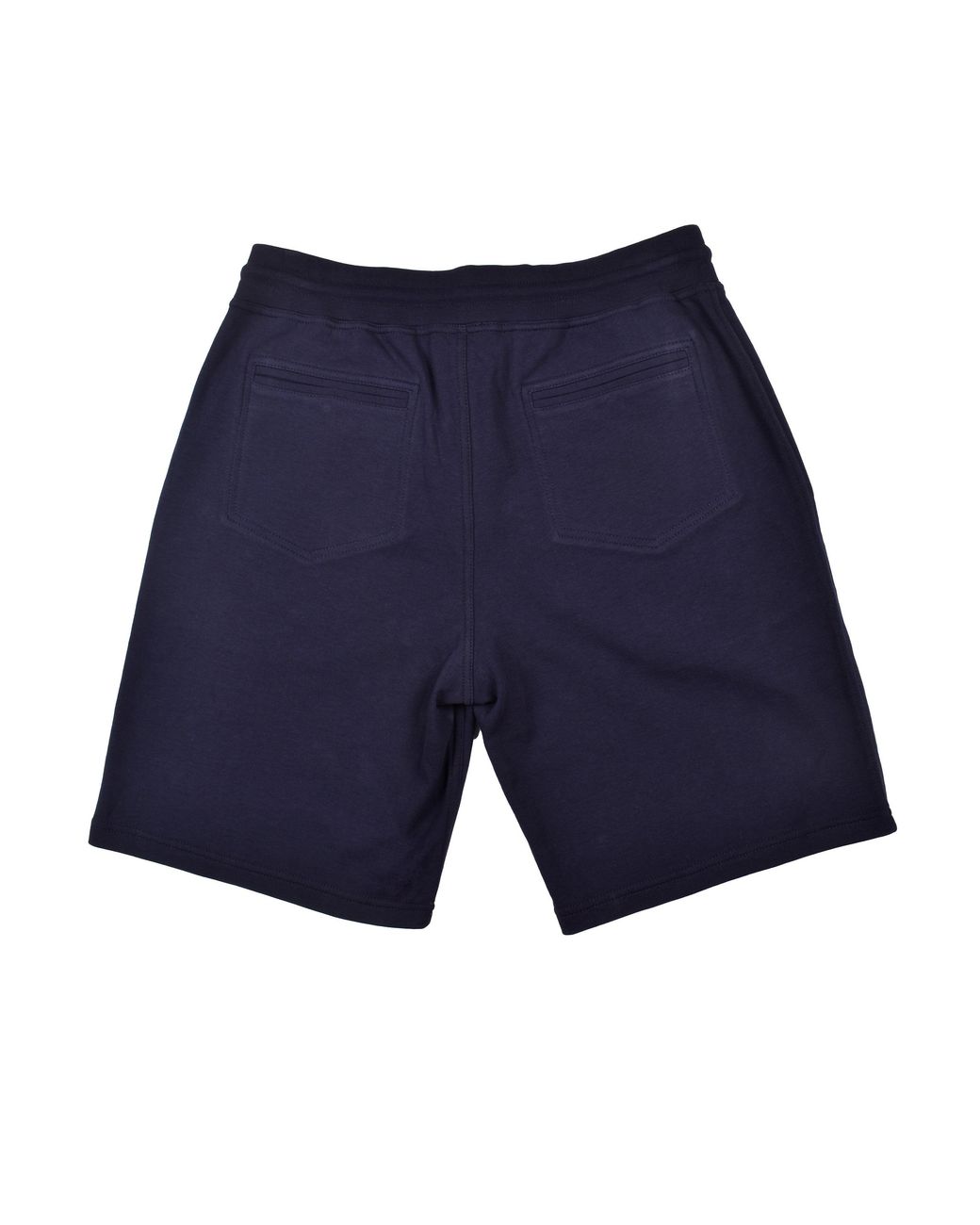 Brunello Cucinelli Blue Dark Tailored Shorts for men