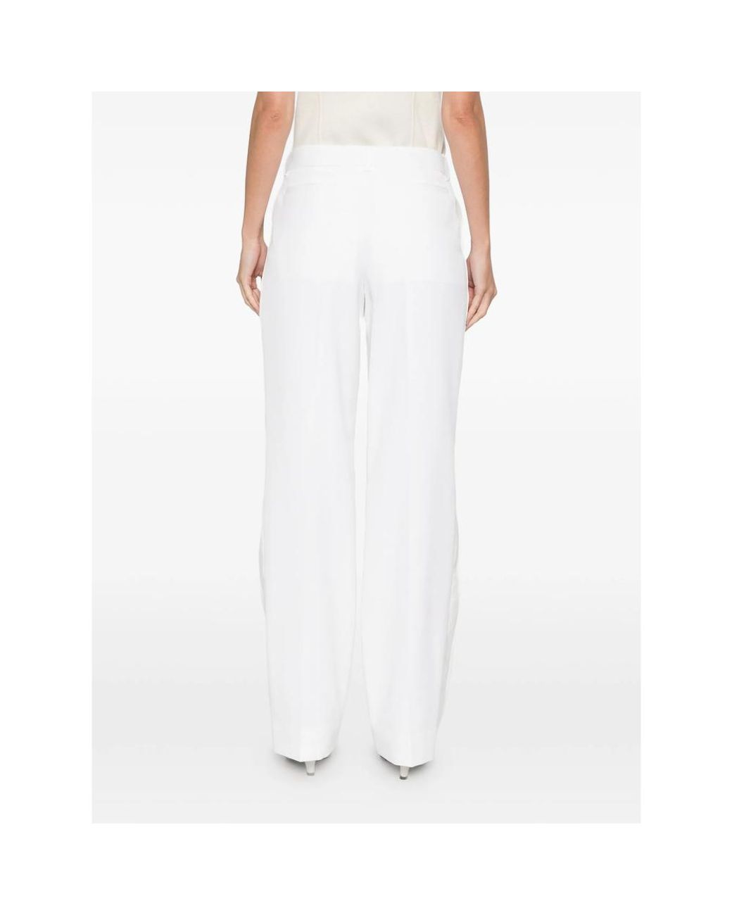 Victoria Beckham White Pants Neutral