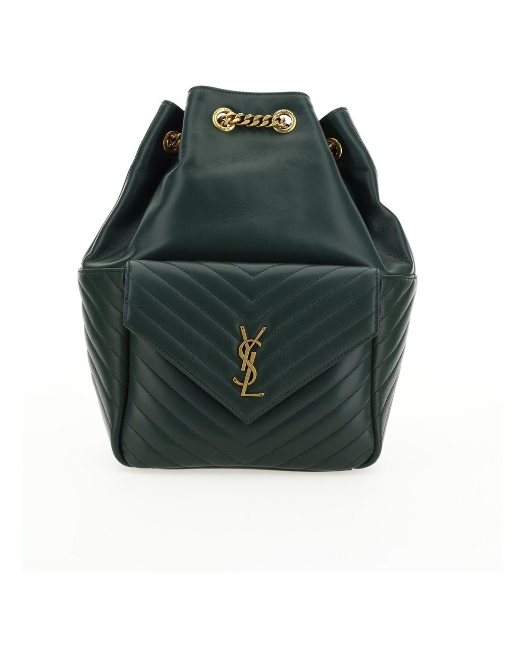 Saint Laurent Backpack in Green Lyst