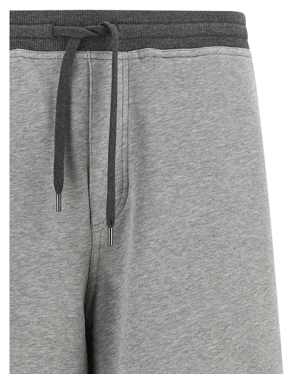 Brunello Cucinelli Gray Solomei Athletic Club Bermuda Shorts