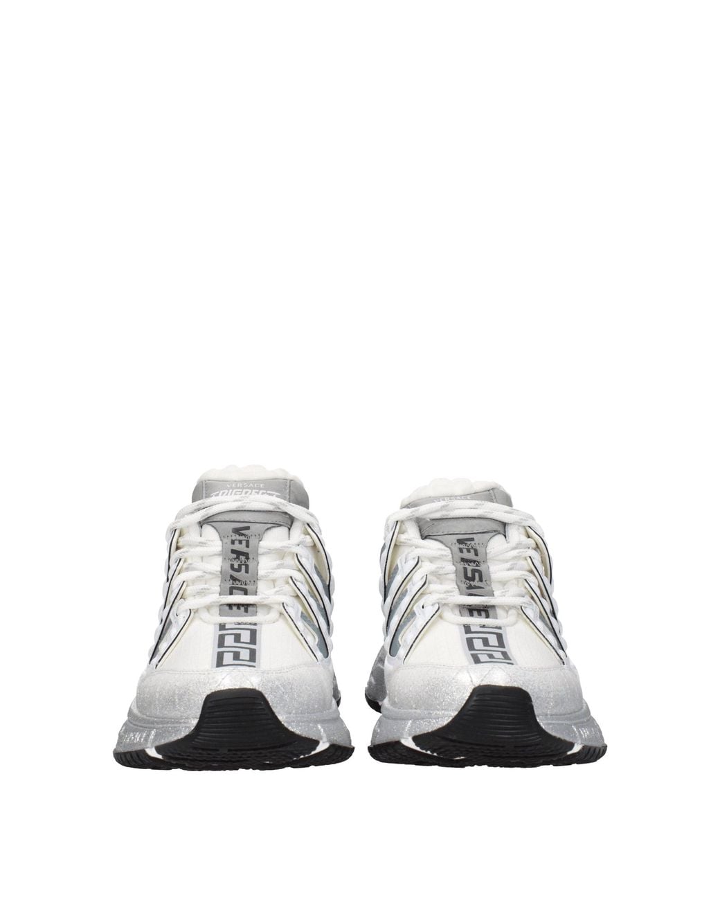Versace White 'Trigreca' Sneakers