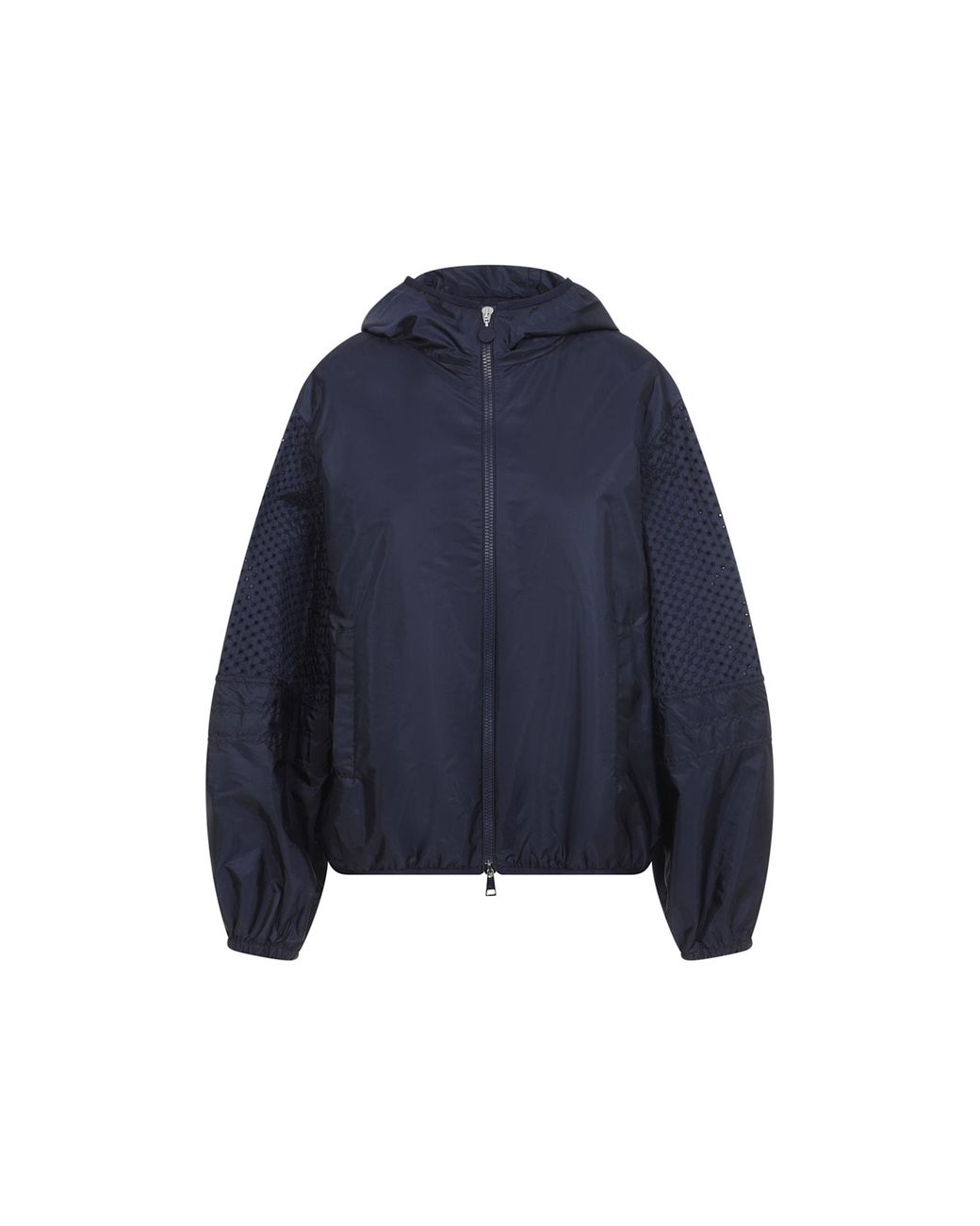 Moncler Blue Zelkova Polyamide Jacket