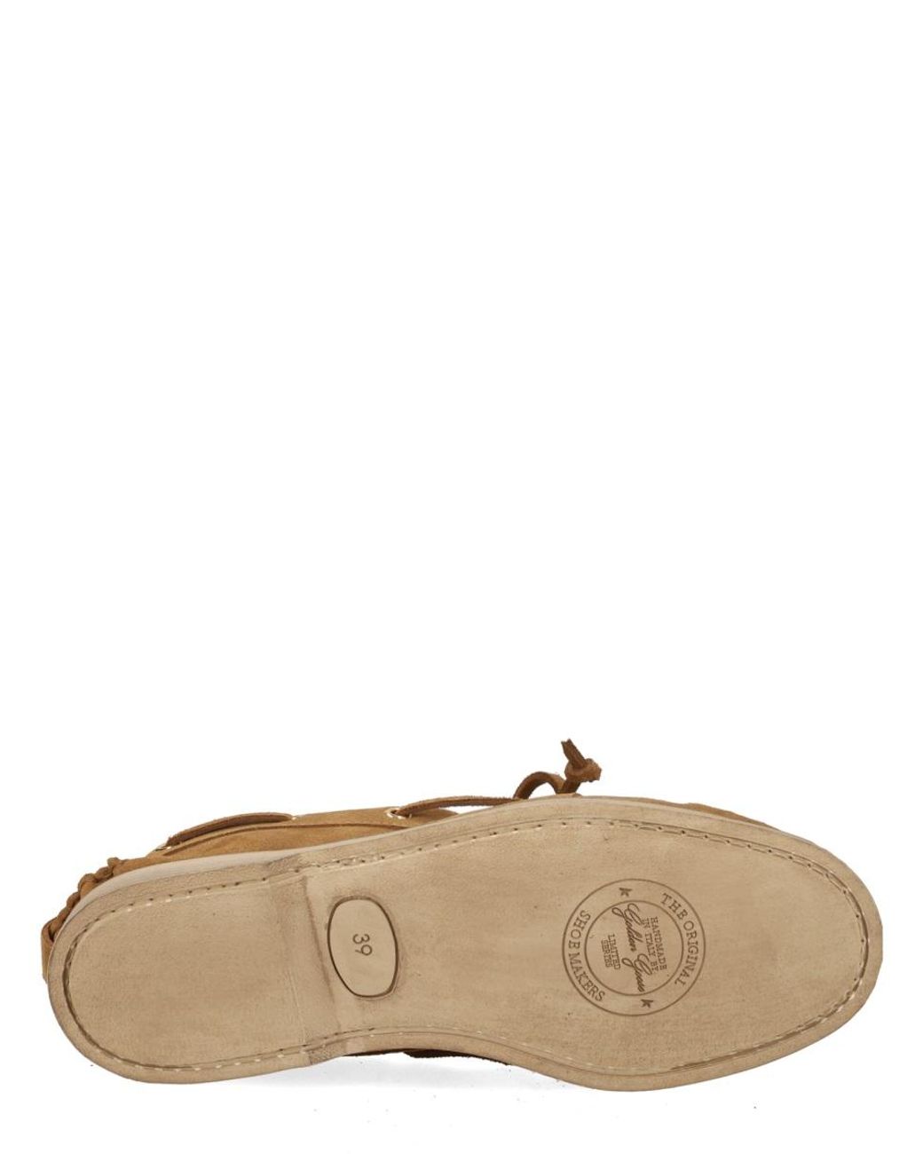 Golden Goose Deluxe Brand Brown Moccasin Cruise Leather Cow Loafers