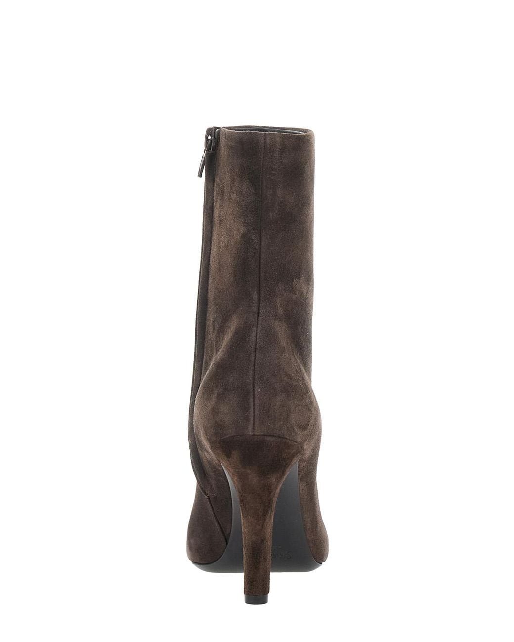 Saint Laurent Brown Saint Laurent Jill Ankle Boot