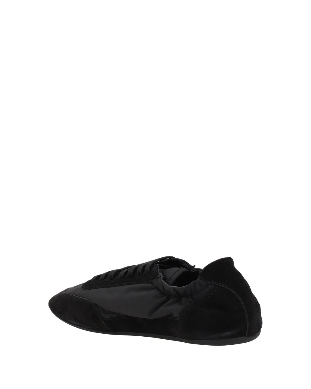 Prada Black Sneakers Upper: Recycled Polyamide Lace-Up Shoes for men