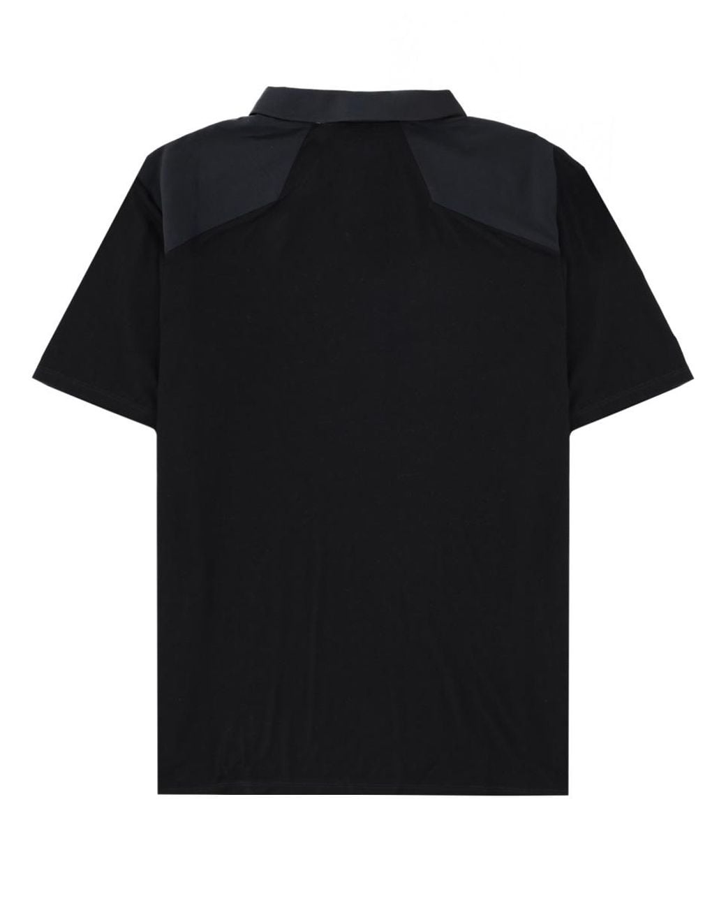 Veilance Black Veilance Wool Nylon Zip Polo for men