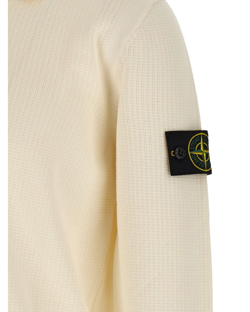 Stone Island Natural Organic Cotton Polo for men