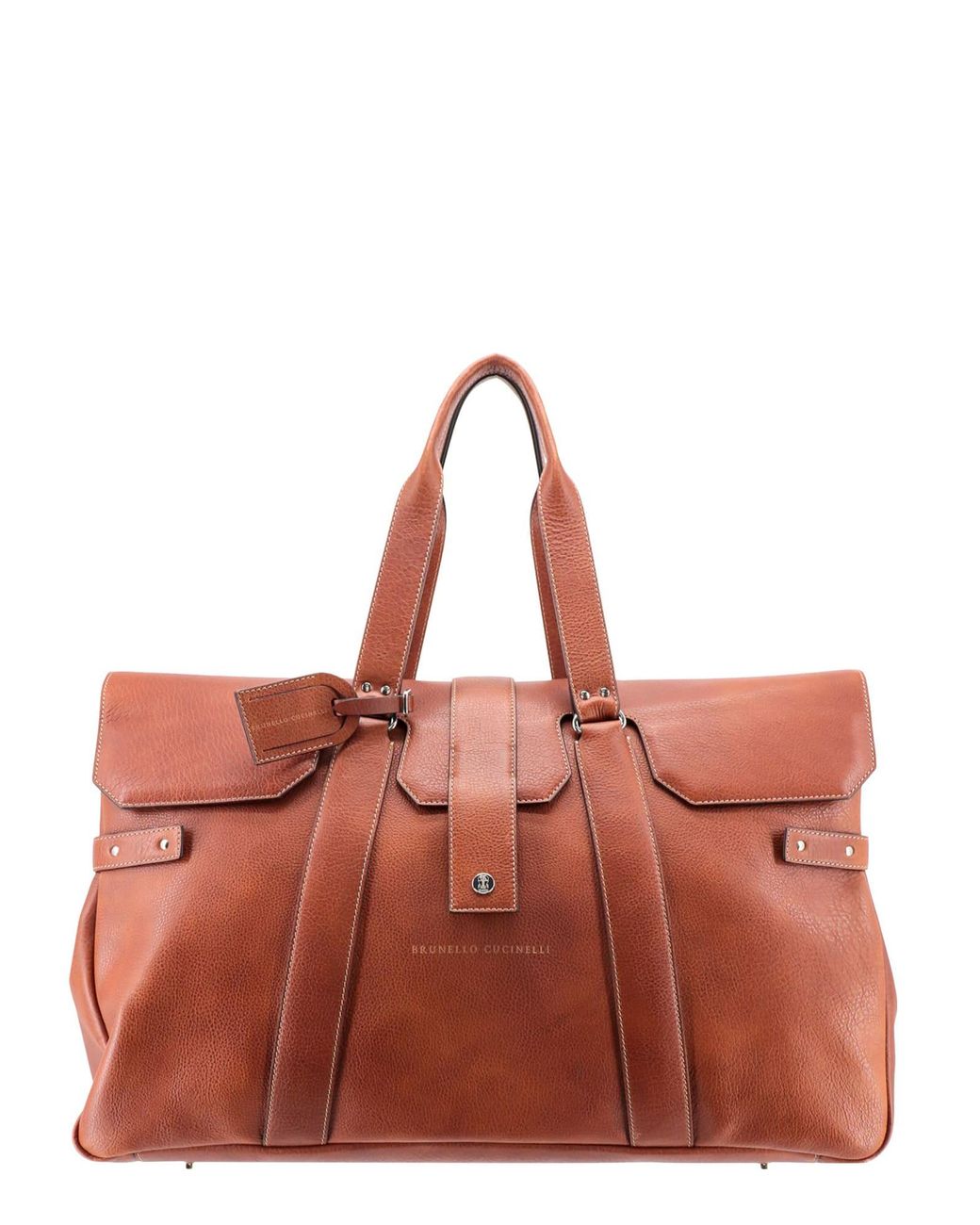 Brunello Cucinelli Duffle Bag in Red for Men Lyst