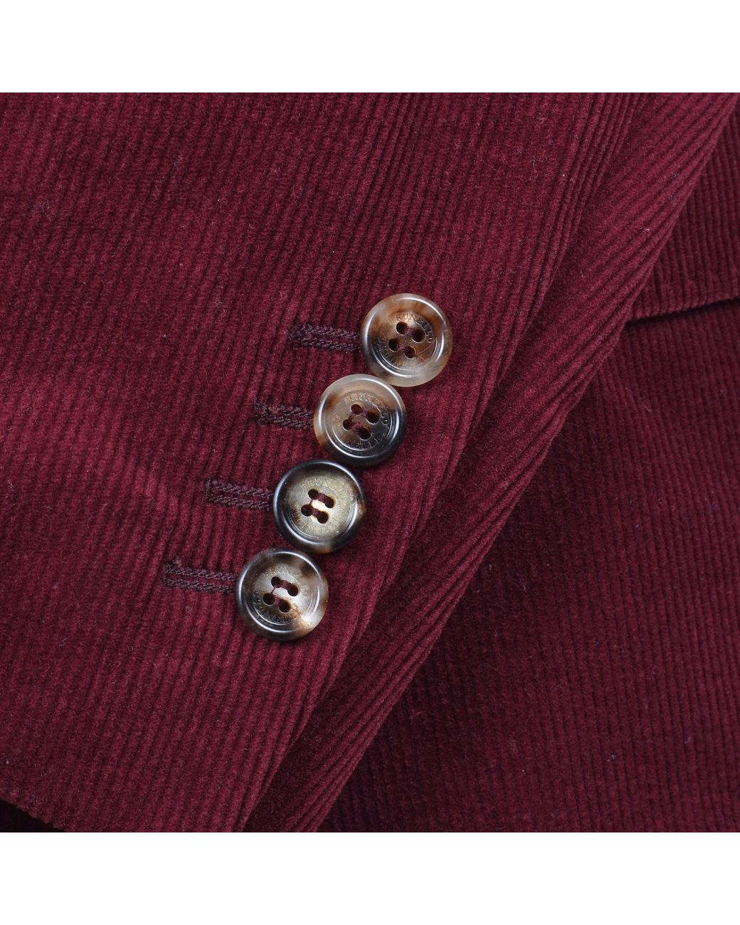 Brunello Cucinelli Red Burgundy Wool Cashmere Blazer for men