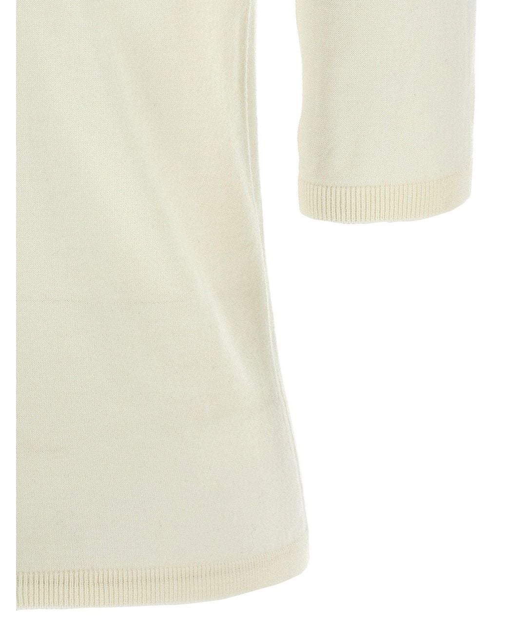 Max Mara White Cecina Sweater