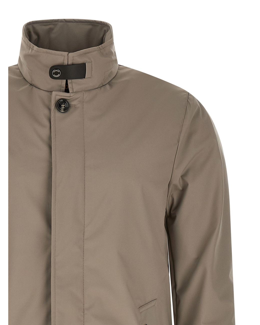 Moorer Brown Duca Jacket Polyester Down Jacket, Parka, Casual for men
