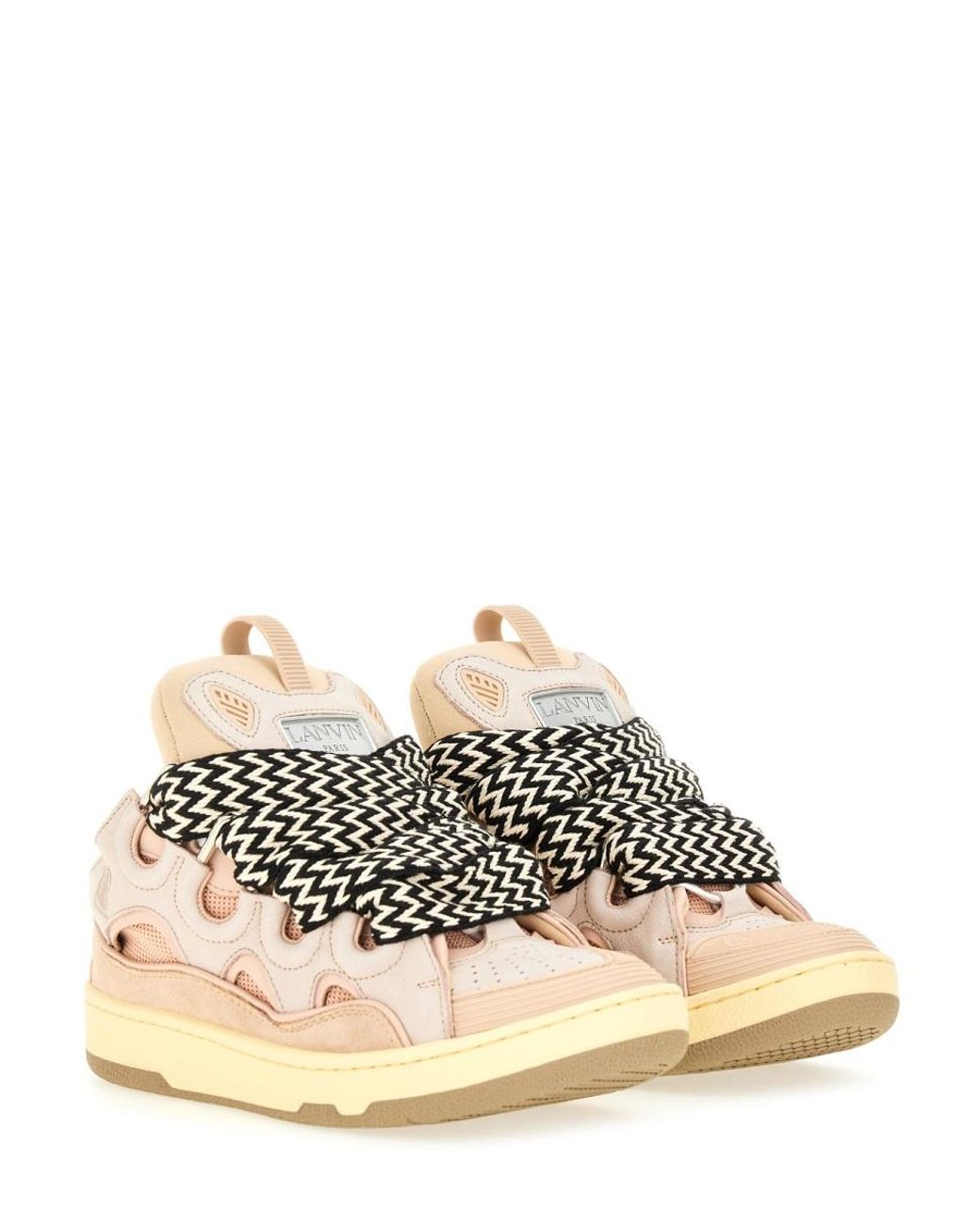 Lanvin Natural Lanvin Curb Sneaker