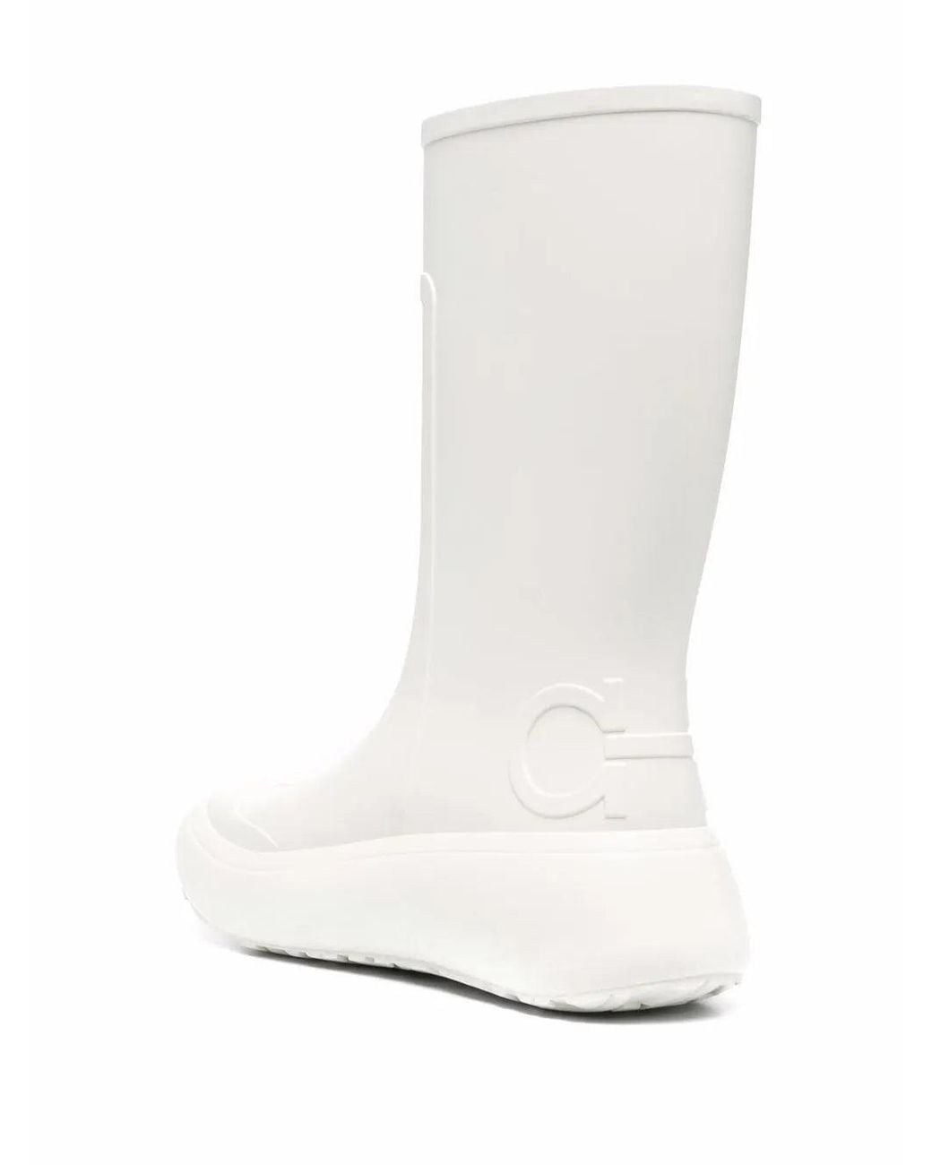 Ferragamo White Ferragamo Rubber Item
