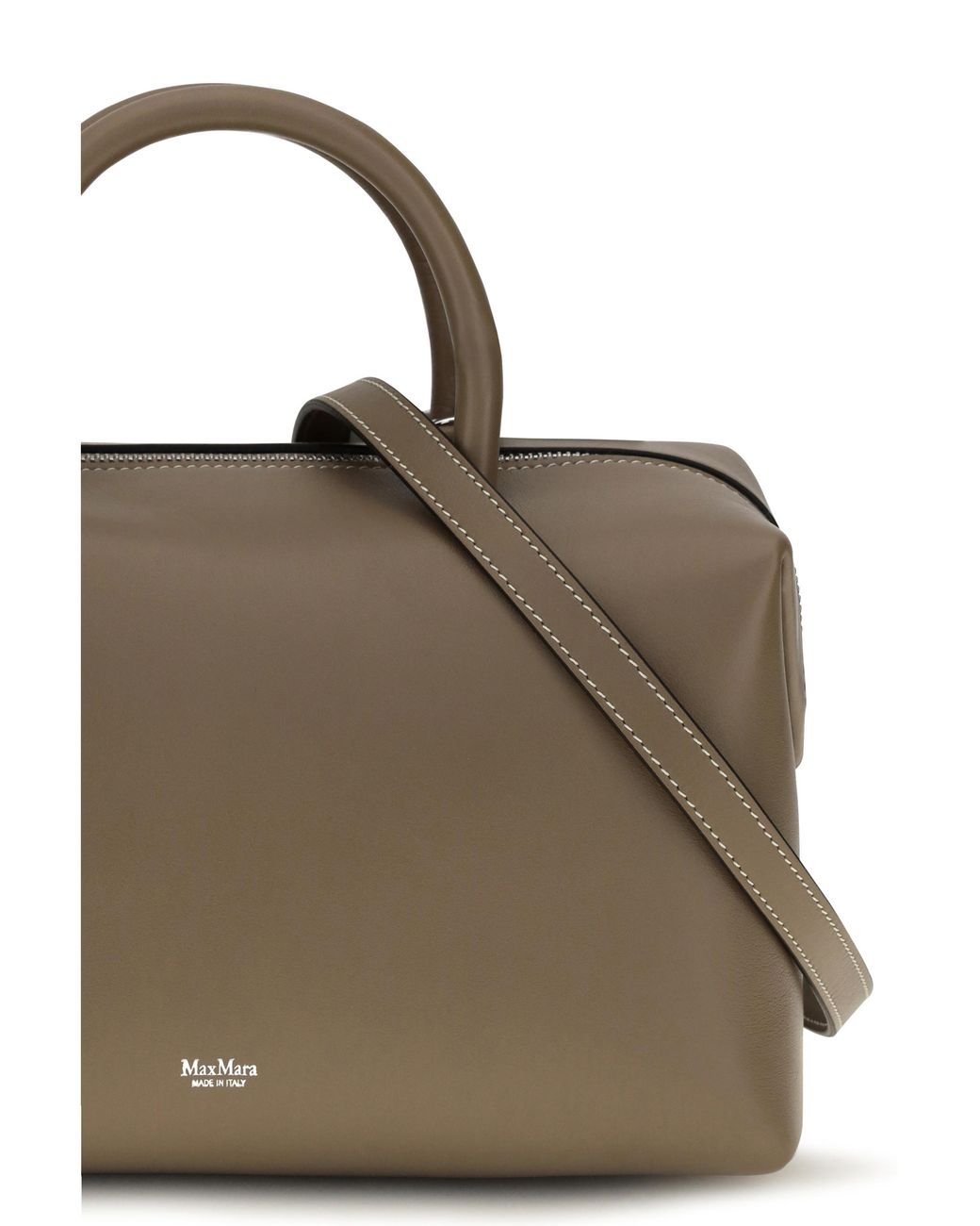 Max Mara Natural Max Mara Holdall Top Handle Bag