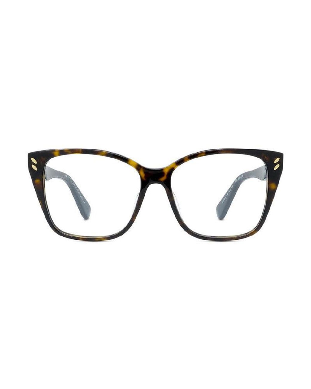 Stella McCartney Black Frame And Lens Eyeglasses