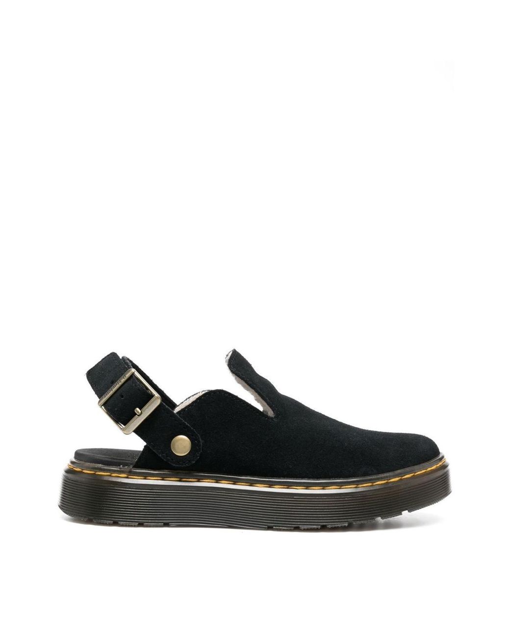 Dr. Martens Black Carlson Mules for men