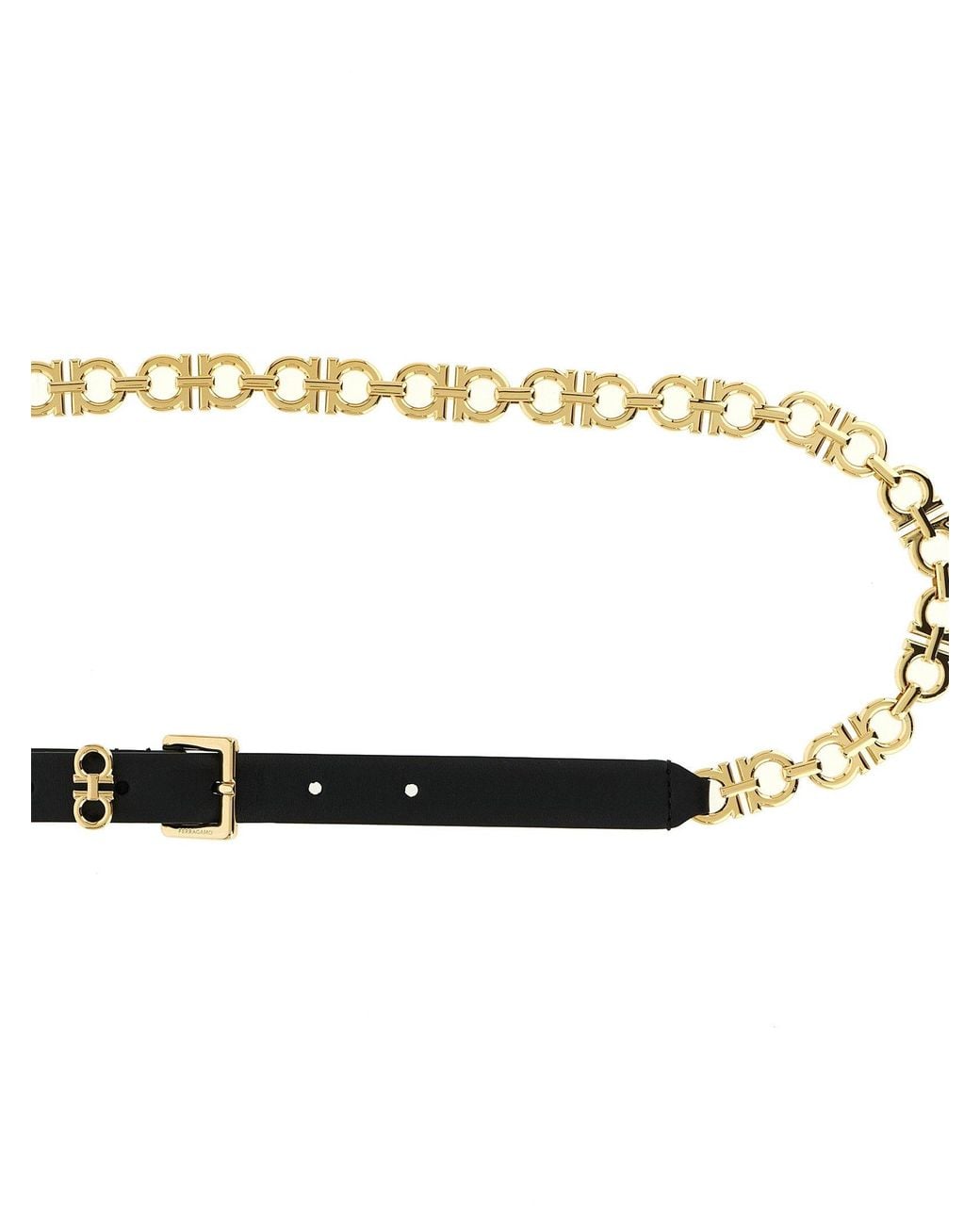 Ferragamo Natural Gancini Belt