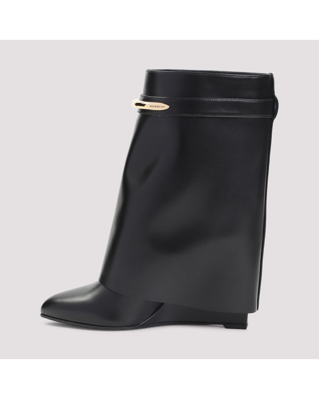 Givenchy Black Leather Ankle Boots