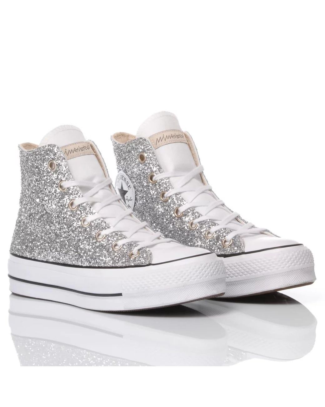converse platform argento