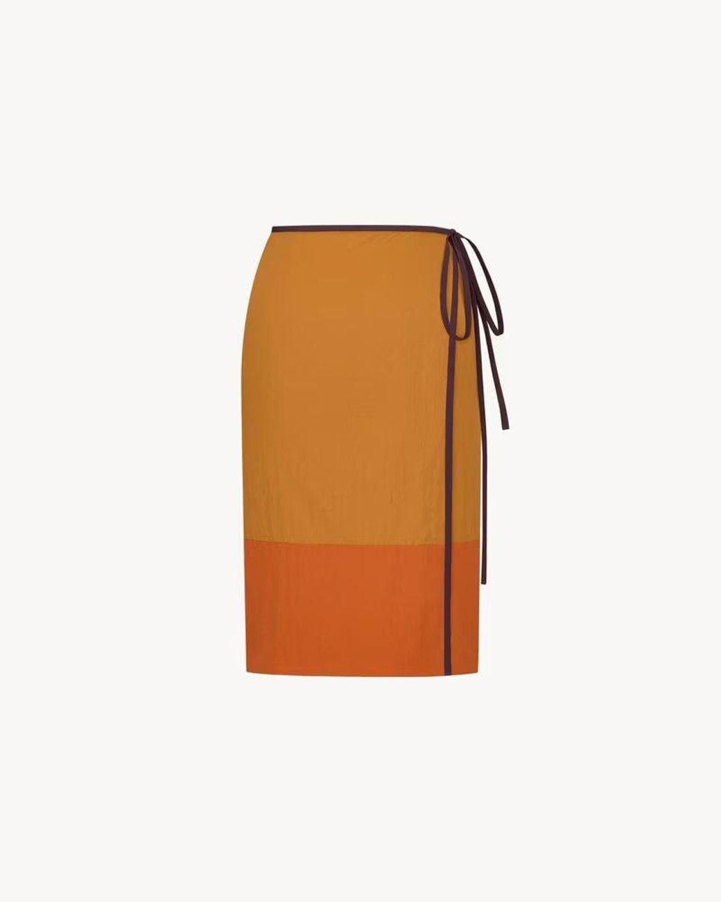 Saint Laurent White Saint Laurent E26 Skirt — Doré