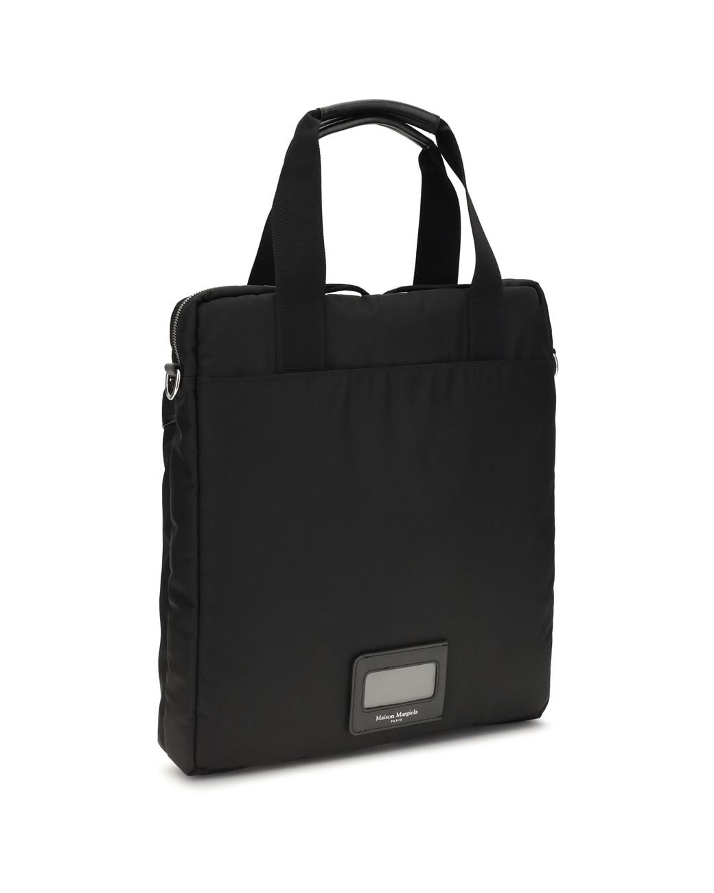 Maison Margiela Black High Tech Computer Handbag Nylon Bag for men