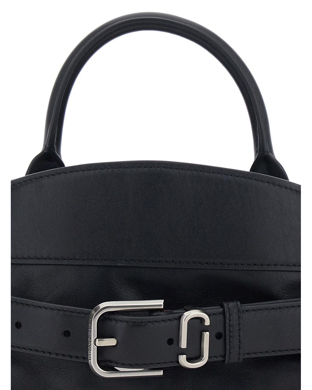 Marc Jacobs Black Handbag Satchel Dakota Small Leather